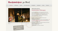 Desktop Screenshot of nachtwaechter-rees.de